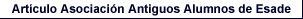 Artículo Asociación de Antiguos Alumnos de Esade